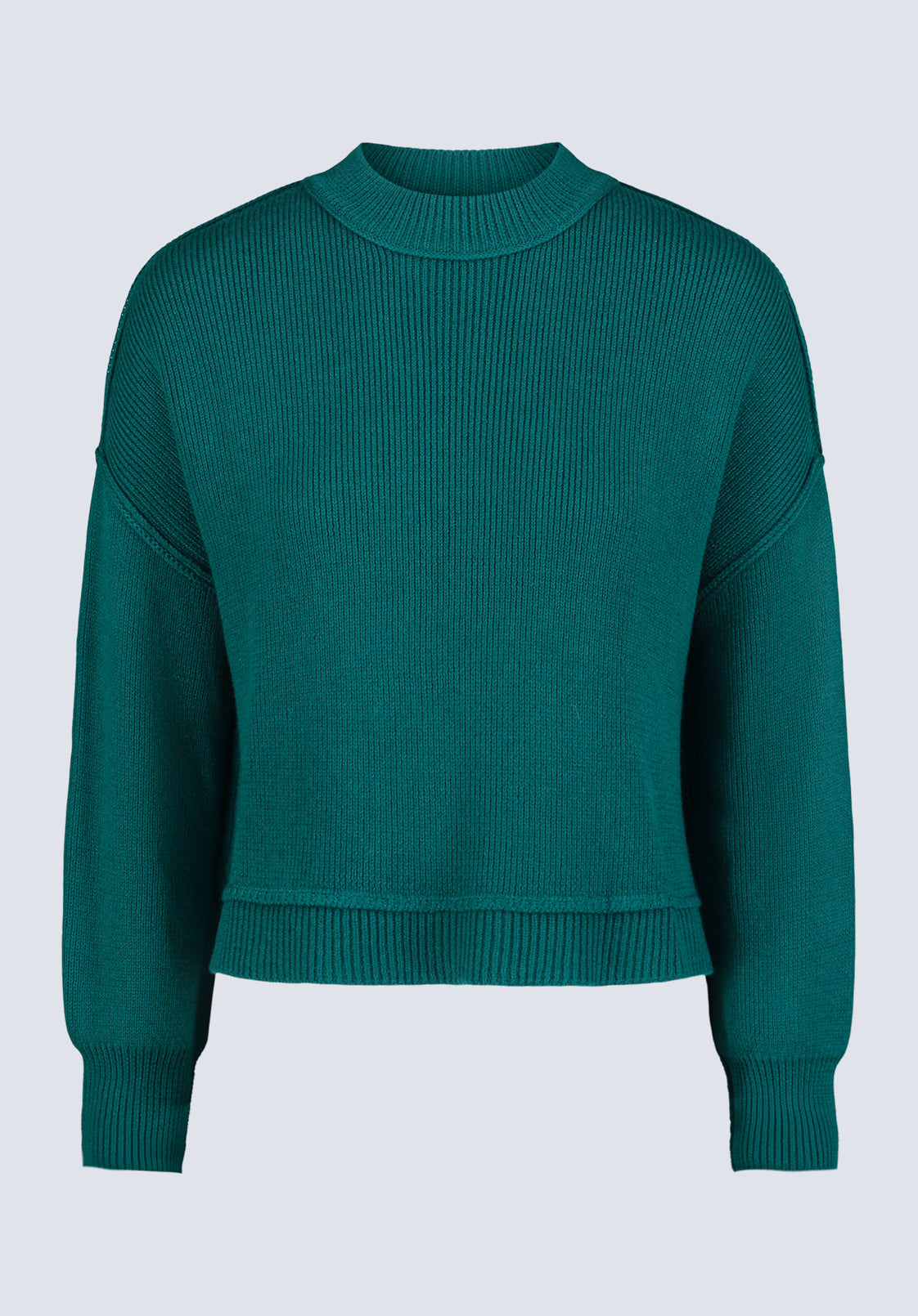 Seema Women's Long-Sleeve Loose-Fit Sweater. Forest Green - SW0095F