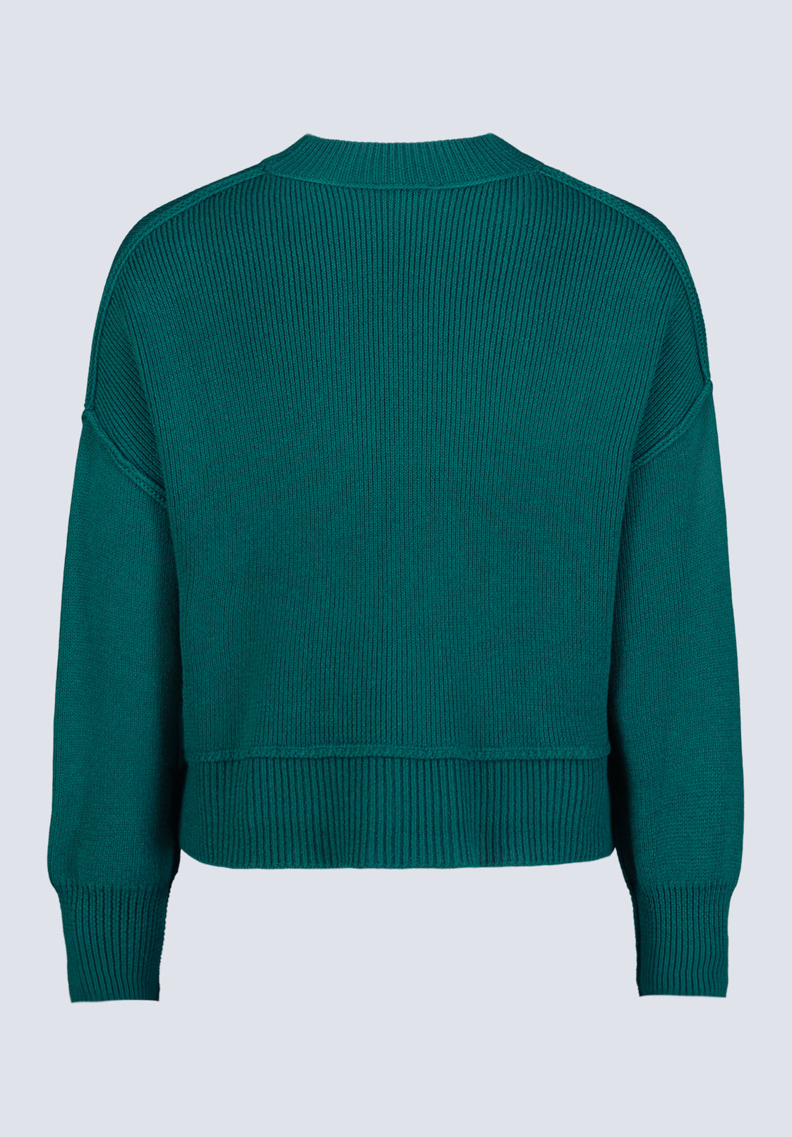 Seema Women's Long-Sleeve Loose-Fit Sweater. Forest Green - SW0095F